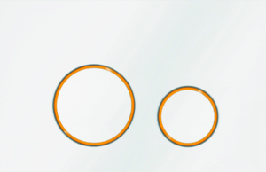 Изображение товара Клавиша KKPol M11 V3 SPP/041/0/K, механическая, цвет белый/золото глянцовое