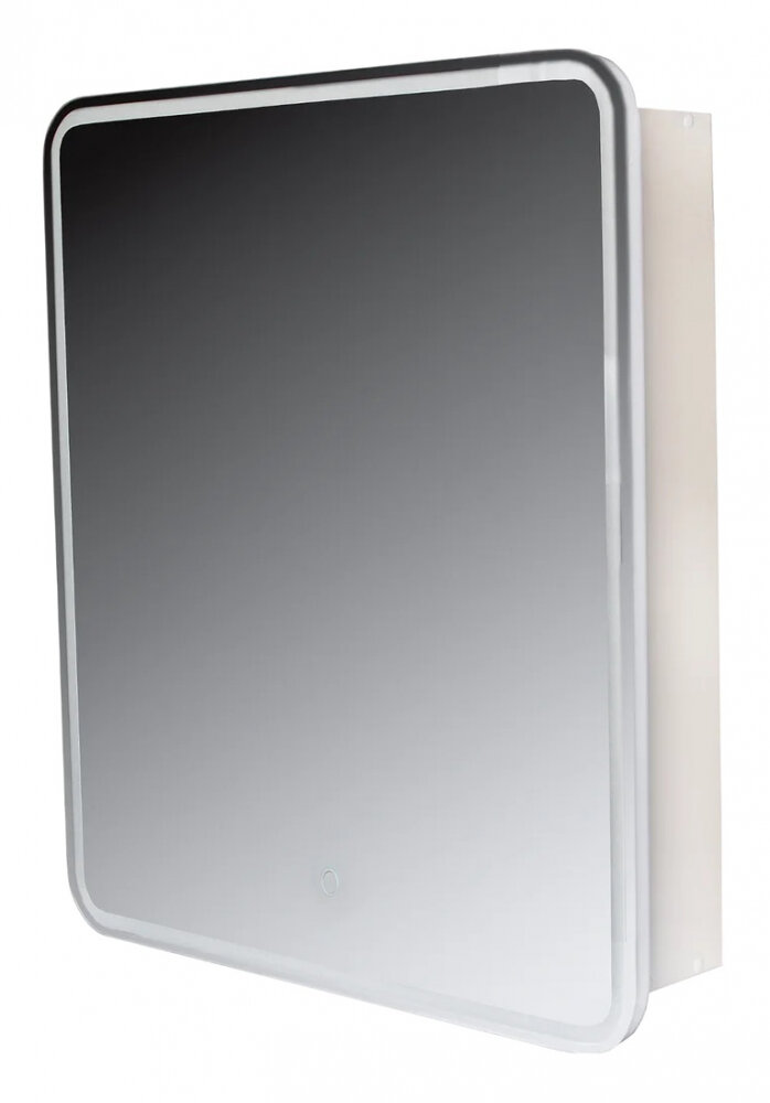 Изображение товара Зеркальный шкаф Style Line El Fante Каре 50 см с подсветкой и системой плавного закрывания