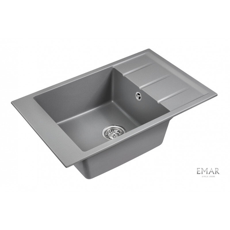 Изображение товара Мойка кухонная Emar Quartz EMQ-1780.Q Алмаз, 78 см