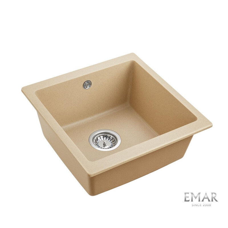 Изображение товара Мойка Emar EMQ-1455.P Сардоникс 45,5 см Изображение товара Мойка Emar EMQ-1455.P Сардоникс 45,5 см