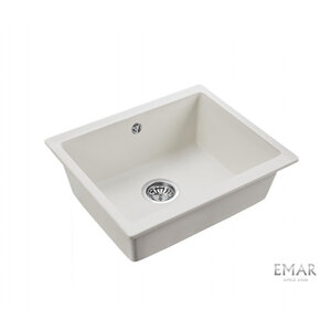 Изображение товара Кухонная мойка Emar Quartz EMQ-1555.P Агат 55,5 см