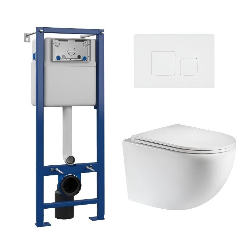 Изображение товара Комплект инсталляции Maretti AC11P5211 с безободковым унитазом Elena EA10PBM73-844 и крышкой Mikrol Изображение товара Комплект инсталляции Maretti AC11P5211 с безободковым унитазом Elena EA10PBM73-844 и крышкой Mikrol