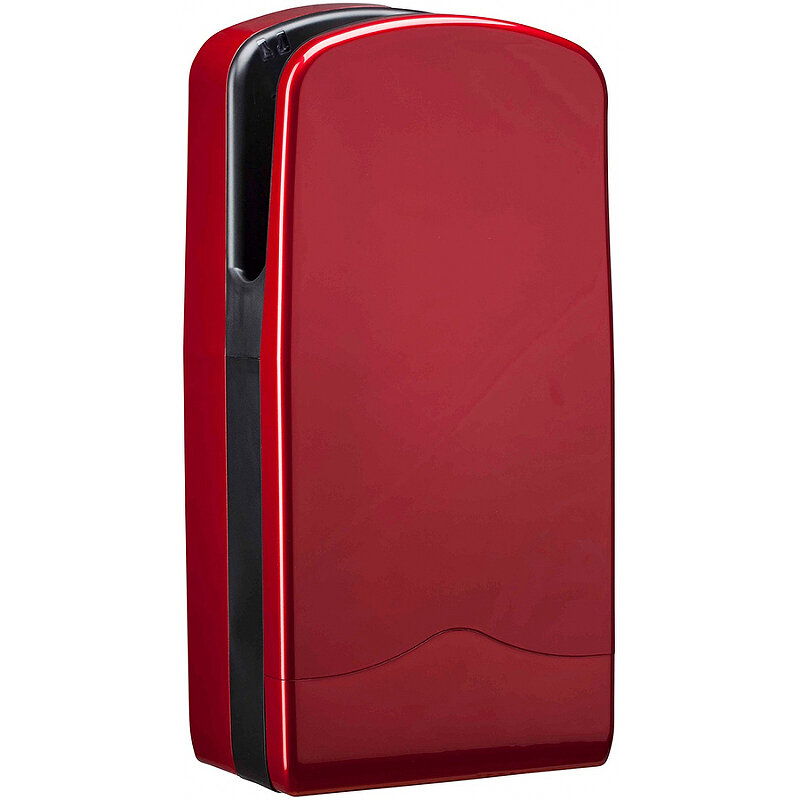 Изображение товара Сушилка для рук Nofer V-Jet 01303.CR 1760 Вт, вишневый Изображение товара Сушилка для рук Nofer V-Jet 01303.CR 1760 Вт, вишневый