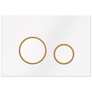 Изображение товара Клавиша KKPol M11 V4 SPP/042/0/K, механическая, цвет белый/золото матовое Изображение товара Клавиша KKPol M11 V4 SPP/042/0/K, механическая, цвет белый/золото матовое