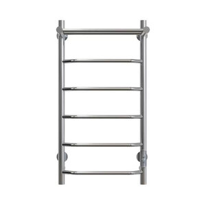 Изображение товара Полотенцесушитель электрический Aringa Киото, ширина 40 см, высота 80 см, с полкой, диммер справа, цвет хром, AR03004CH