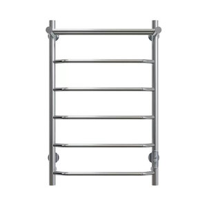 Изображение товара Электрический полотенцесушитель Aringa Киото, хром, 50x80 см, с полкой и таймером