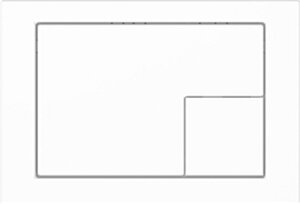 Изображение товара Клавиша KKPol M10 механическая белая для унитаза