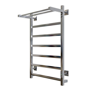 Изображение товара Полотенцесушитель электрический Aringa Порто 50 см хром с полкой