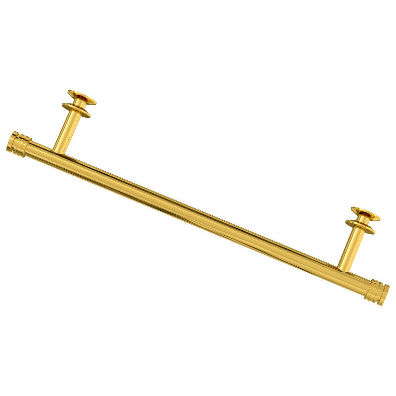 Изображение товара Полка Сунержа для полотенцесушителя 37 см золото