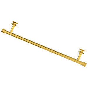 Изображение товара Полка для полотенцесушителя Сунержа 47 см золото нержавеющая сталь