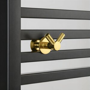 Изображение товара Вешалка для полотенцесушителей Сунержа Виктория, цвет золото, 03-2010-0002