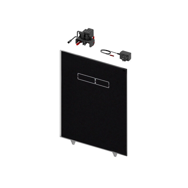 Изображение товара Стеклянная панель TECElux 9650003 c сенсорным смывом и блоком управления