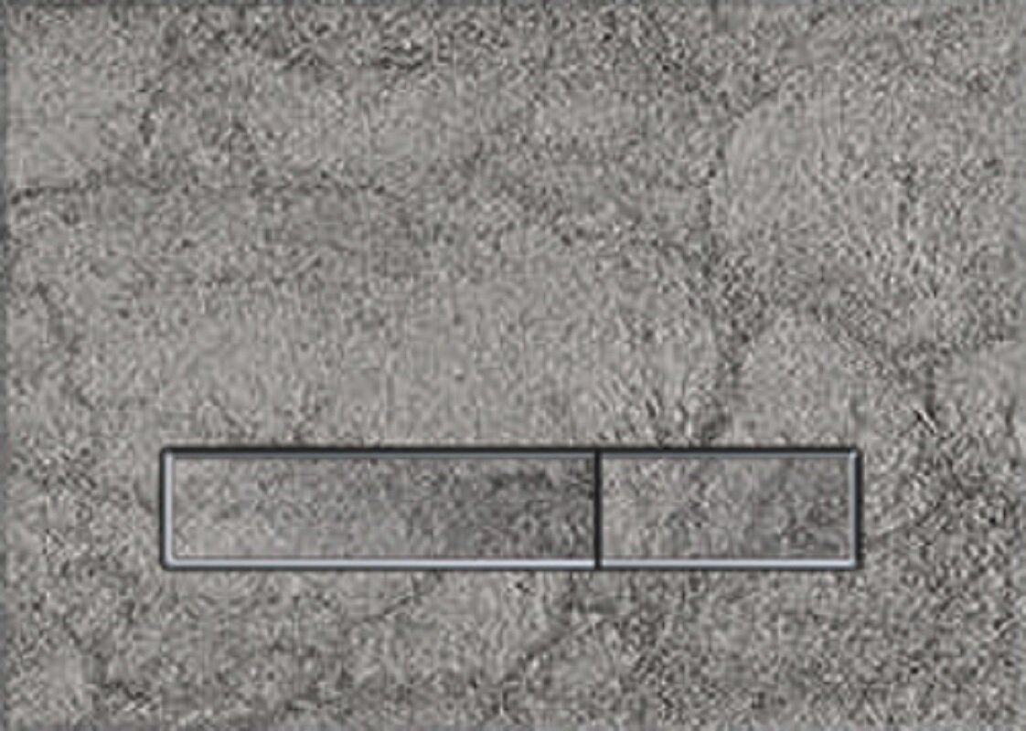 Изображение товара Клавиша KKPol Vitrum Grande V1 350/PPK/414-00-03, Quartz, механическая, цвет Pietra Grigia, ободки хром