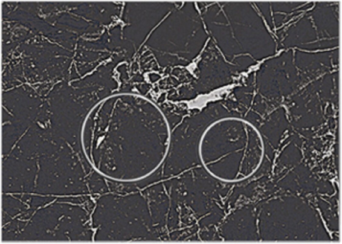 Изображение товара Клавиша KKPol Vitrum Grande V1 Orbis для унитаза механическая, Nero Greco, хром