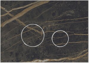 Изображение товара Клавиша KKPol Vitrum Grande V1 Orbis 350/PPK/418-00-03, Quartz, механическая, цвет Noir Desire, ободки хром