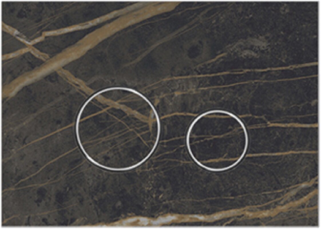 Изображение товара Клавиша KKPol Vitrum Grande V1 Orbis 350/PPK/418-00-03, Quartz, механическая, цвет Noir Desire, ободки хром