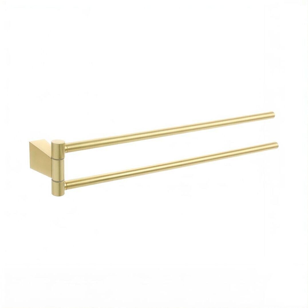 Изображение товара Полотенцедержатель Fixsen Trend Gold FX-99002A двойной, 38 см, золото матовое Изображение товара Полотенцедержатель Fixsen Trend Gold FX-99002A двойной, 38 см, золото матовое
