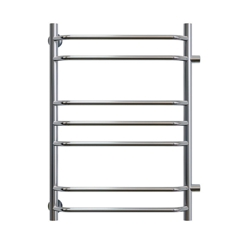 Изображение товара Полотенцесушитель водяной Aringa Лана, ширина 50 см, высота 80 см, боковое подключение 50 см, цвет хром, AR03026CH