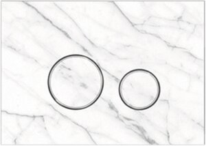 Изображение товара Клавиша KKPol Vitrum Grande V1 Orbis 350/PPK/423-00-03, Quartz, механическая, цвет Statuarietto, ободки хром