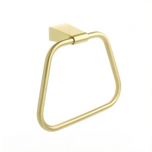 Изображение товара Полотенцедержатель-кольцо Fixsen Trend Gold FX-99011, 18 см, золото матовое