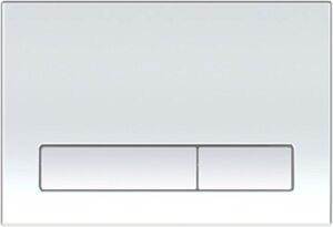 Изображение товара Клавиша KKPol M16, механическая, цвет хром глянцевый, 350/PPG/050-00-00
