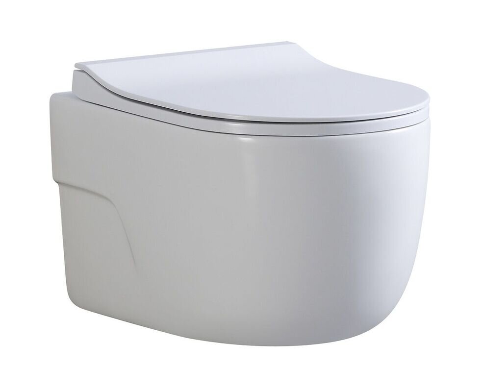 Изображение товара Подвесной унитаз безободковый Art&Max Verona AM012CHRT/SC с вихревым смывом