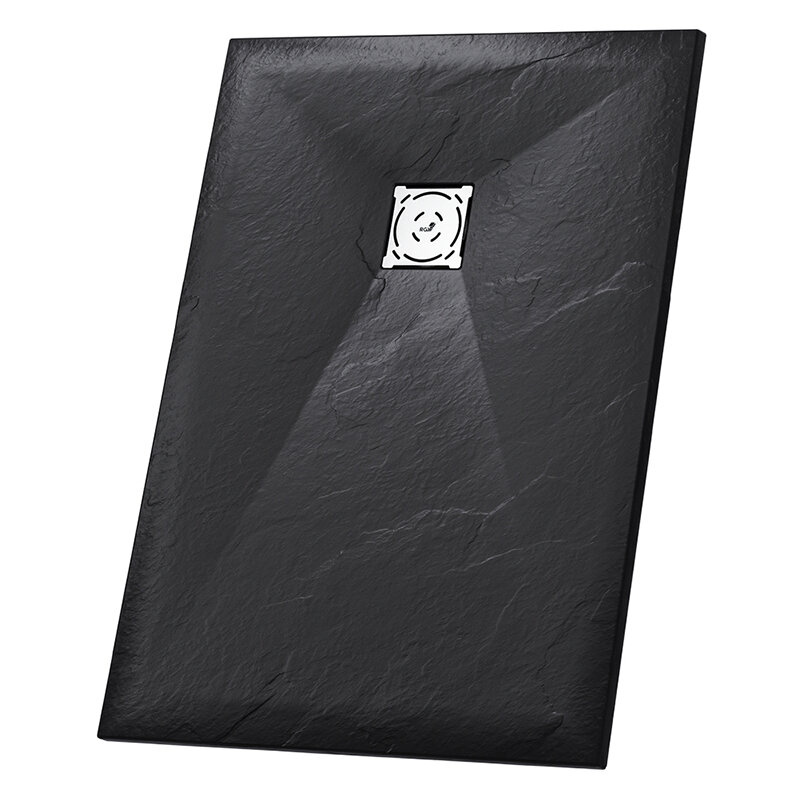 Изображение товара Душевой поддон RGW ST-0129B 90 x 120 см из искусственного камня черный
