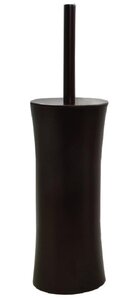 Изображение товара Ершик для унитаза Nofer, цвет нержавеющая сталь черная матовая, 09078.N