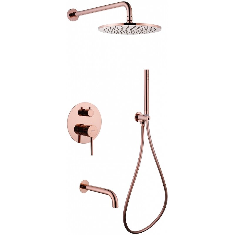 Изображение товара Душевая система Abber Wasser Kreis AF8117RG, цвет розовое золото