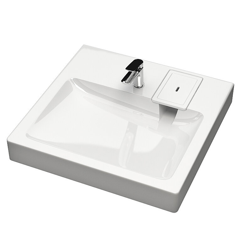 Изображение товара Раковина на стиральную машину Reflexion Kappa RX6060KA, 60 см, белая