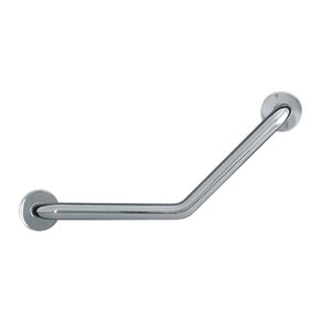 Изображение товара Поручень Nofer, угловой, 40 см, цвет нержавеющая сталь матовая, 15161.S