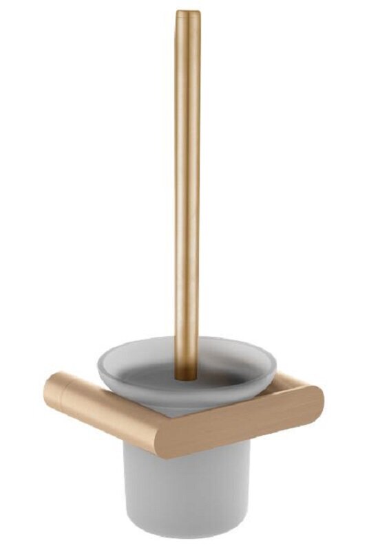 Изображение товара Ершик для унитаза Nofer Verona 16877.G Золото матовое