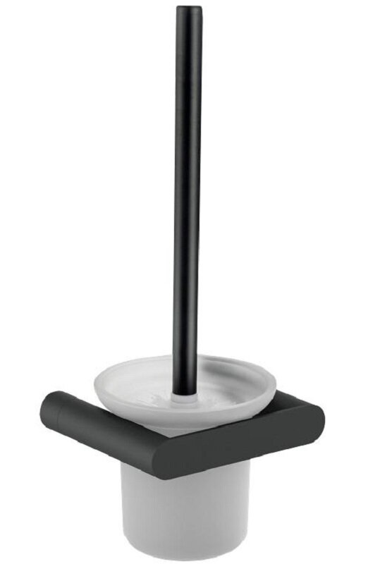 Изображение товара Ершик для унитаза Nofer Verona 16877.N черный матовый