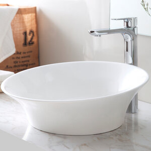 Изображение товара Раковина Abber Stein AS2607, 45 см, накладная, искусственный камень, цвет белый матовый