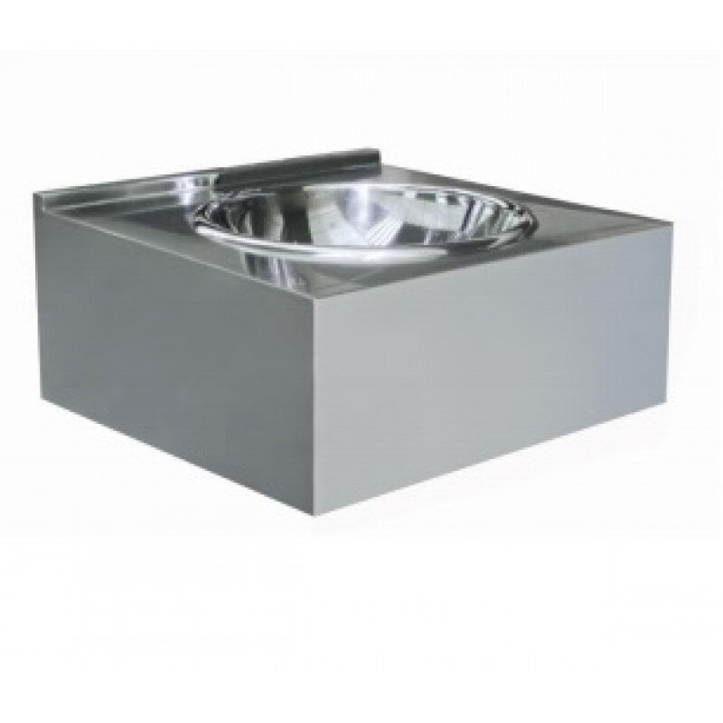 Изображение товара Раковина Nofer Wash 13081.1.S 55 см сталь матовая