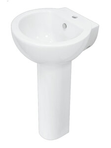 Изображение товара Раковина Sanita Luxe ArtLuxe WB.PD/Art/50-C/WHT.G/S1