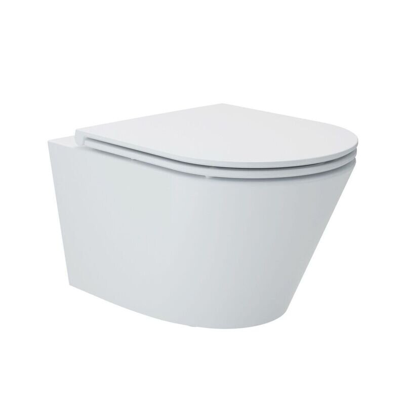 Изображение товара Подвесной унитаз безободковый Art&Max Bari AM822-V/SC с торнадо и микролифтом