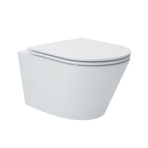 Изображение товара Подвесной унитаз безободковый Art&Max Bari AM822-V/SC с торнадо и микролифтом