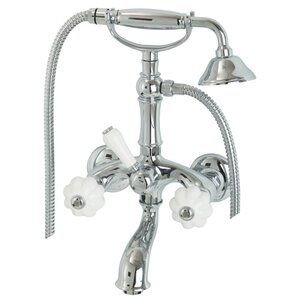 Изображение товара Мigliore Olivia смеситель для ванны и душа с гарнитуром хром белая керамика