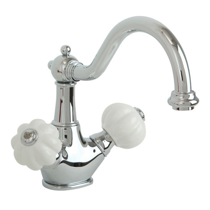 Изображение товара Мigliore Olivia смеситель для раковины двухвентильный с вращающимся изливом