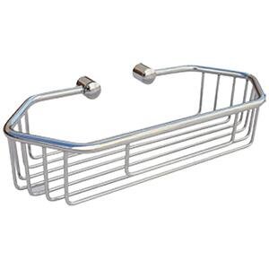 Изображение товара Полка для ванной комнаты Nofer из нержавеющей стали 30x13 см, глянцевая
