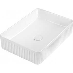 Изображение товара Раковина Abber Rechteck AC2216, 51 х 37 см, накладная, цвет белый