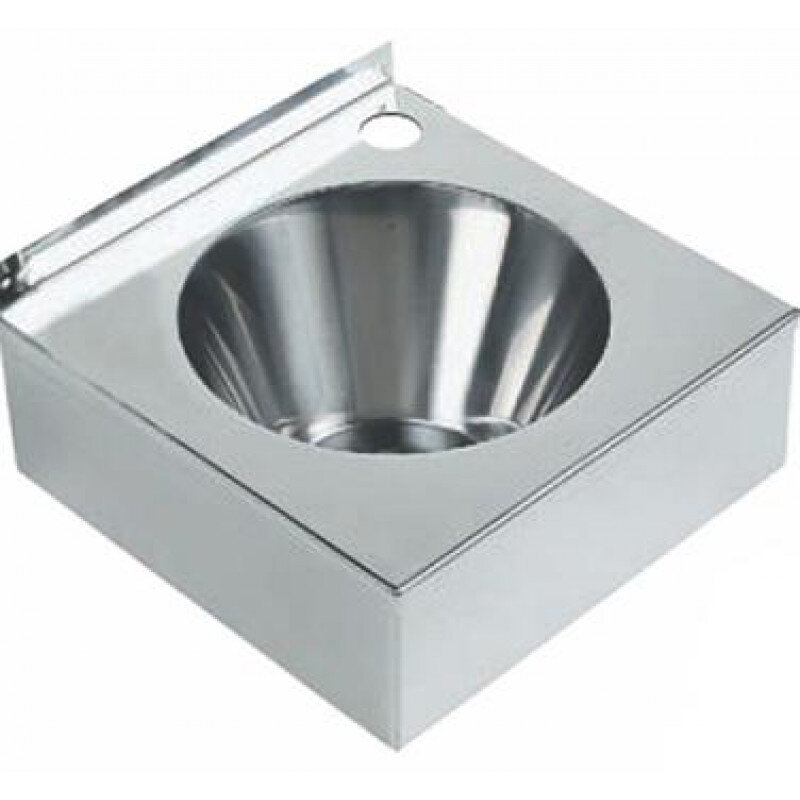 Изображение товара Раковина Nofer 40 см, цвет нержавеющая сталь глянец, 13041.B