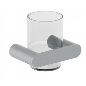 Изображение товара Стакан для зубных щеток Nofer Verona 16881.S, цвет нержавеющая сталь матовая
