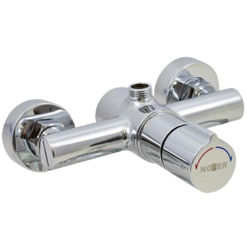Изображение товара Смеситель для душа Nofer 07270M.B антивандальный хром стандарт Италия