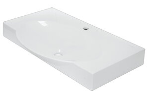 Изображение товара Раковина Sanita Luxe Infinity 76 без кронштейнов фарфор Россия