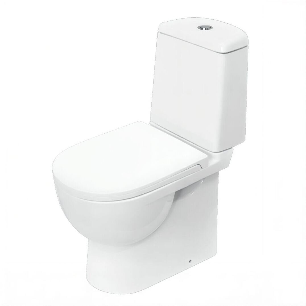 Изображение товара Напольный унитаз-компакт Sanita Luxe Best Comfort WC.CC/Best/2-DM/WHT.G/S1, крышка микролифт Изображение товара Напольный унитаз-компакт Sanita Luxe Best Comfort WC.CC/Best/2-DM/WHT.G/S1, крышка микролифт