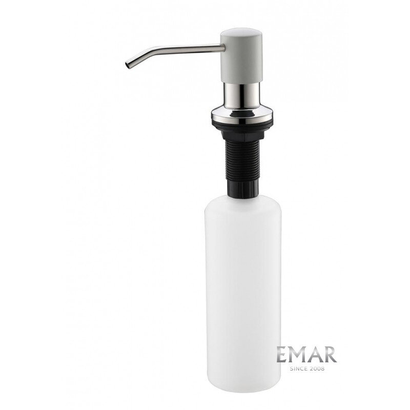Изображение товара Дозатор встраиваемый для жидкого мыла Emar, цвет агат, ЕД-401D.5 Агат