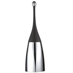 Изображение товара Ершик туалетный Nofer Black 09108.N хром черный напольный 48.5 см