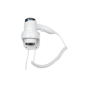 Изображение товара Настенный фен Nofer HOTELline 02011.W белый с мощностью 2200 Вт